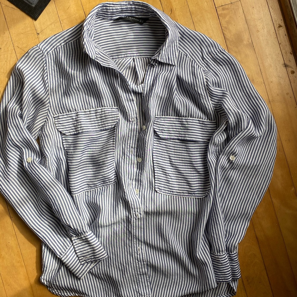 Zara blouse size small